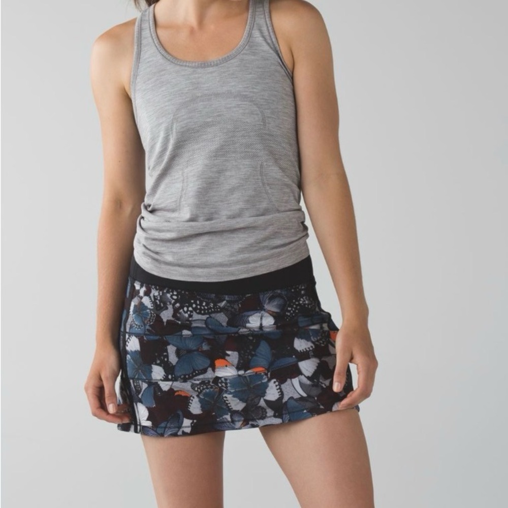 Lululemon pace Rival Skort in Butterfly Print size 12